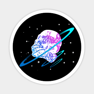 Space Skull Magnet